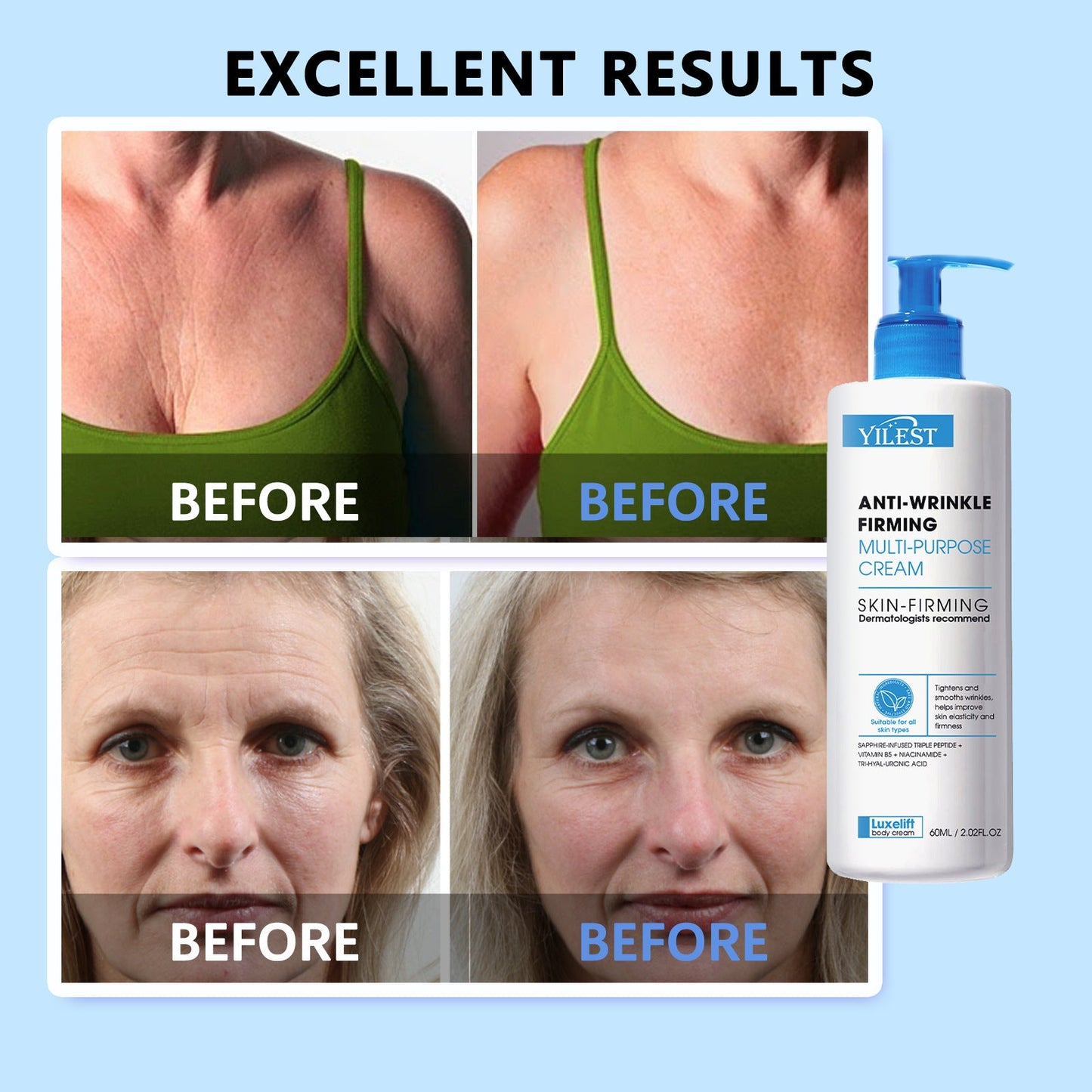 Anti-Wrinkle Skin Cream Fading Moisturizing
