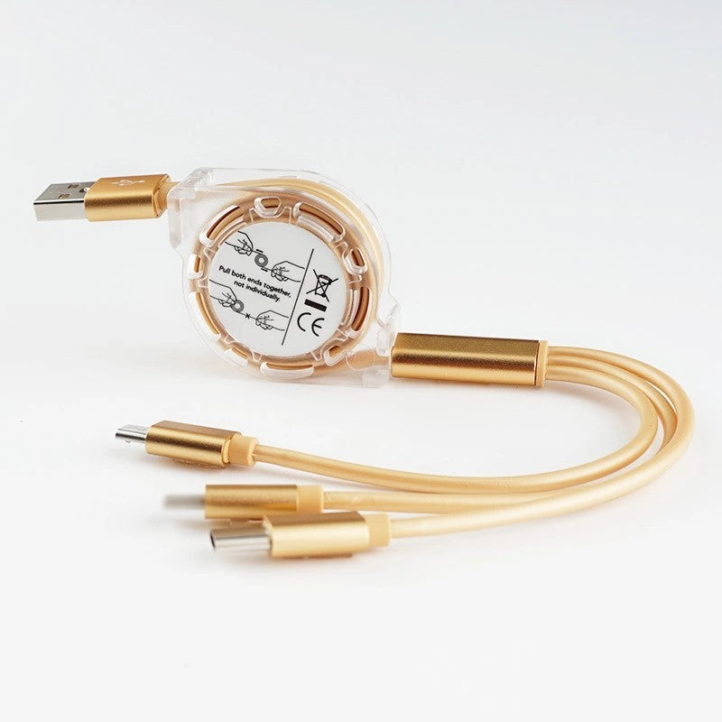 Data Cable For Three Phone Charging Cable