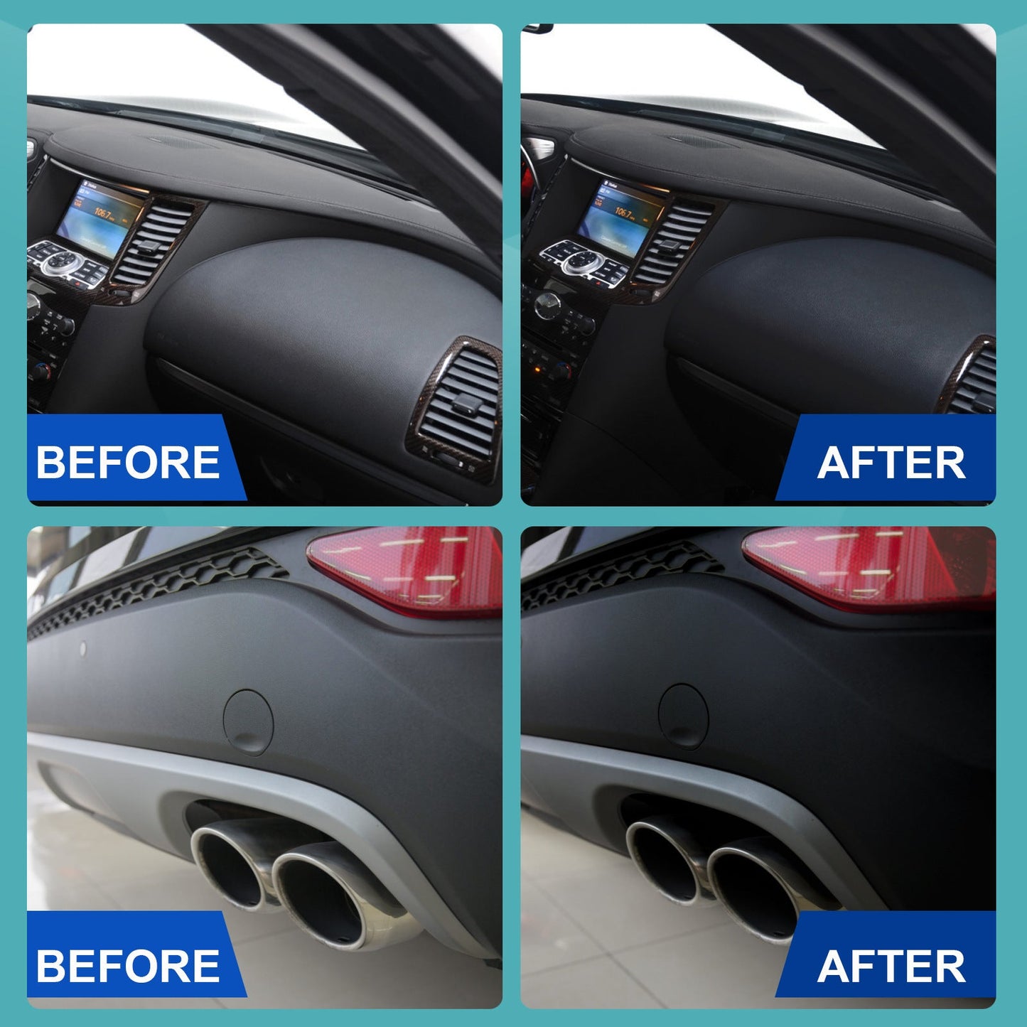 Car Dashboard Panel Plastic Renovation Agent