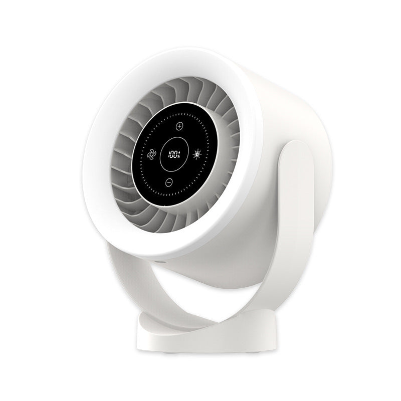 Bedroom Kitchen Wall-mounted Mini Fan Lamp