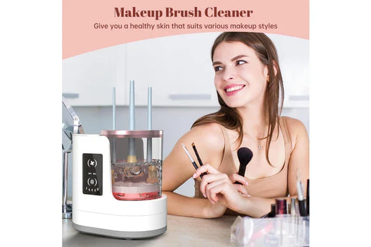 🔥 3 IN 1 Electric Makeup Brush Cleaner