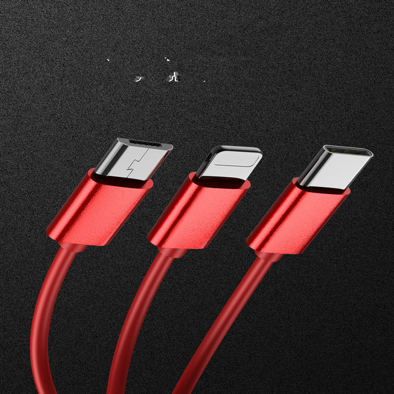 Data Cable For Three Phone Charging Cable
