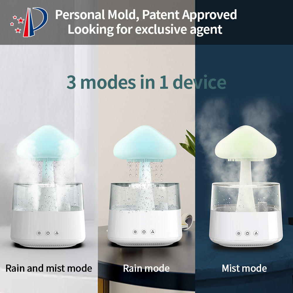 Rain Humidifier Mushroom Humidifier