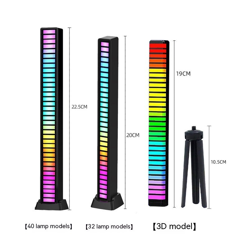 Wireless Sound Activated RGB Light Bar